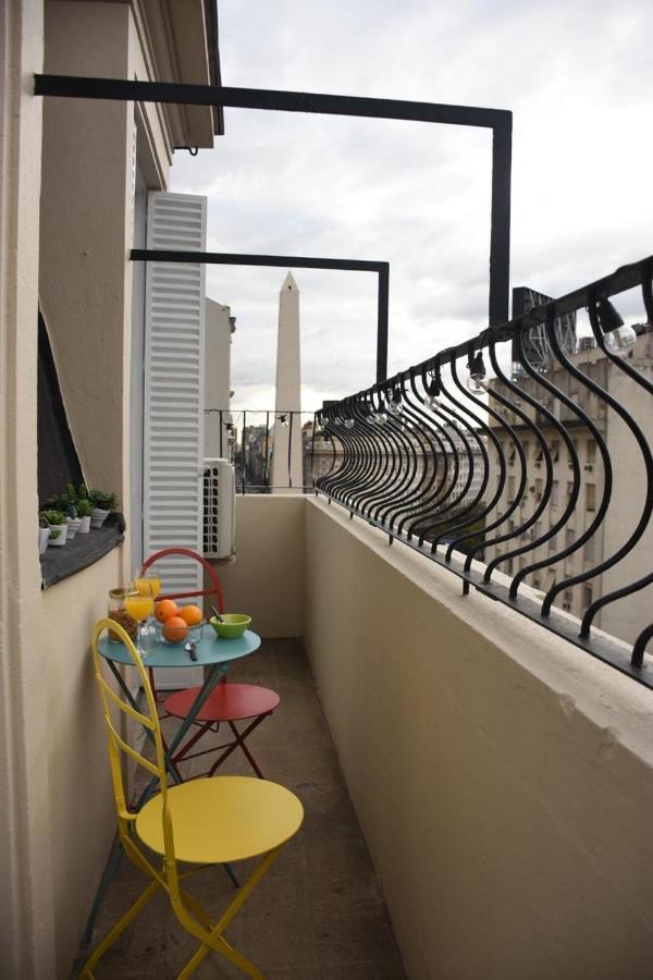 Ferienwohnung Vistas Al Obelisco, Corazon De Buenos Aires Exterior foto